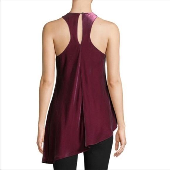 Cinq a Sept Dylan Asymmetrical Top in Gobe Small - Picture 3 of 5